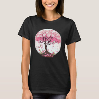 Camiseta A Refreshing and Enchanting Cherry Blossom Globe