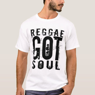 Camiseta A reggae obteve o t-shirt da alma