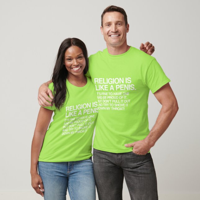 CAMISETA A RELIGIÃO É COMO (Unissex)