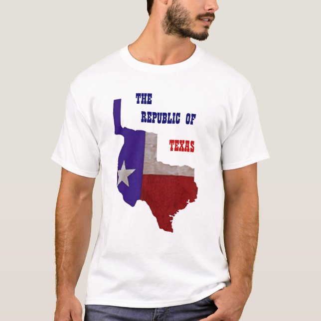 CAMISETA A REPÚBLICA DE TEXAS (Frente)