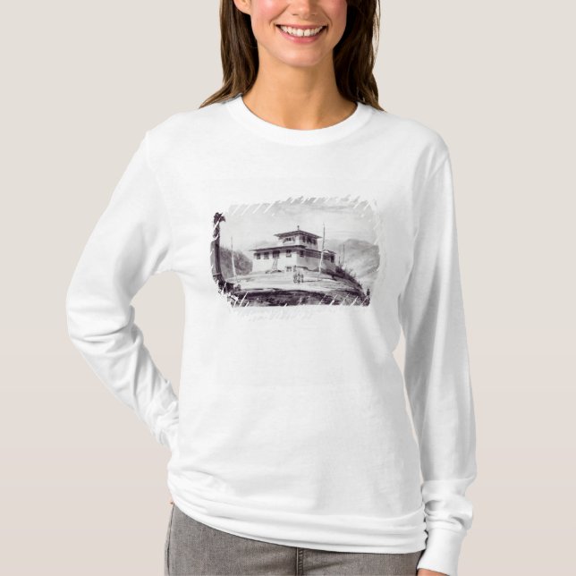 Camiseta A residência da monte Glassa-too (Frente)