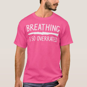 Camiseta A Respiração É Tão Flute Flutista Exagerado