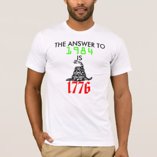 Camiseta A resposta a 1984 é o cobra 1778