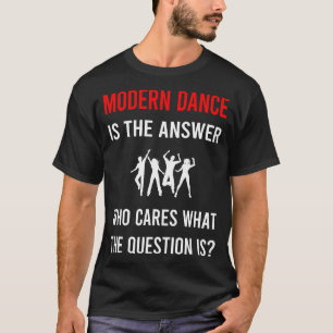 Camiseta A Resposta Dança Moderna Dançarino