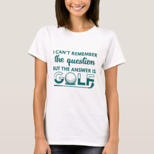 Camiseta A Resposta É Golfe