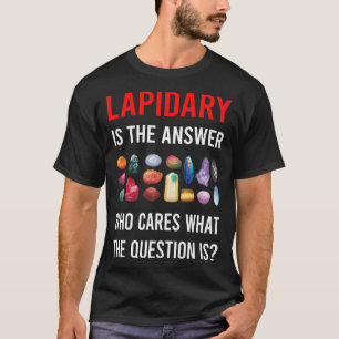 Camiseta A Resposta Lapidário Lapidarista