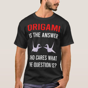 Camiseta A Resposta Origami