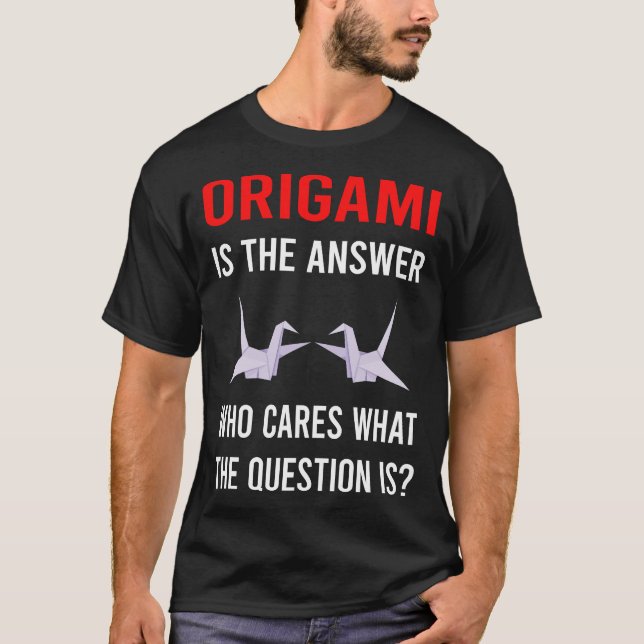 Camiseta A Resposta Origami (Frente)