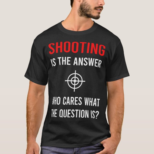 Camiseta A Resposta Tiro (Frente)