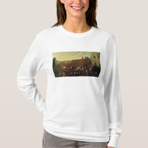 Camiseta A restauração de Charles II em Whitehall