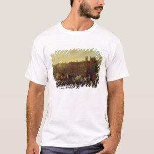 Camiseta A restauração de Charles II em Whitehall