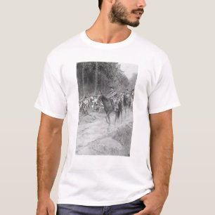 Camiseta A retirada de Washington dos grandes prados