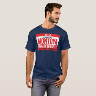 Camiseta A reunião 2017 de Montoya - prepare para party!