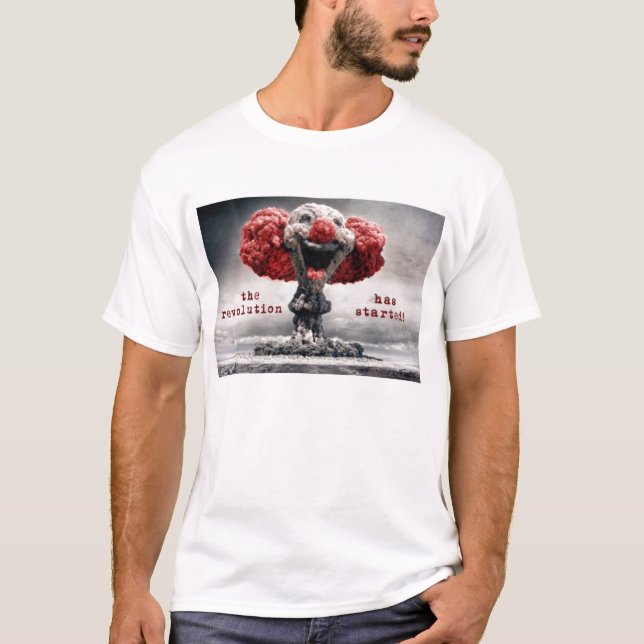 Camiseta a revolução começou (Frente)