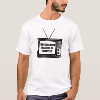 Camiseta A Revolução Não Será Televisada