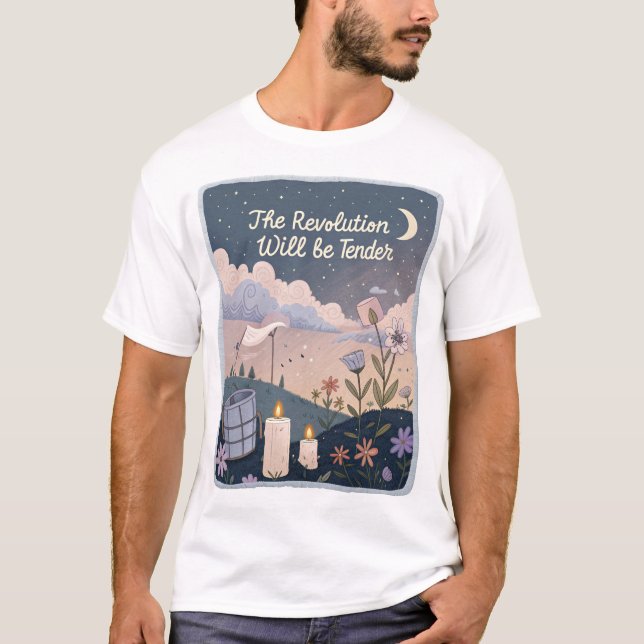 Camiseta A Revolução Será Ternurenta. (Frente)