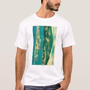 Camiseta A rocha, a ilha de Alcatraz e o San Francisco