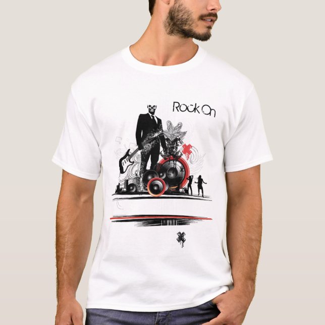 Camiseta A rocha no T (Frente)