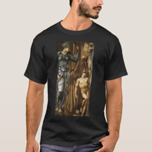 Camiseta A Roda da Fortuna (por Edward Burne-Jones)