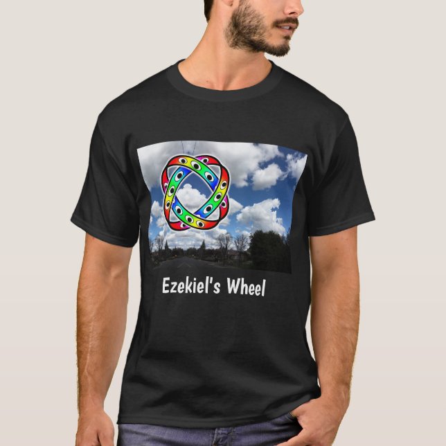 Camiseta A Roda de Ezequiel - OVNI (Frente)