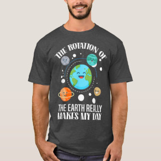 Camiseta A Rotação Da Terra Realmente Faz A Minha Ciência D