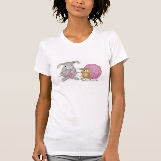 Camiseta A roupa das mulheres de HappyHoppers® (Frente)
