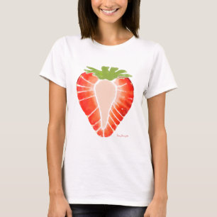 Camiseta A roupa das mulheres - segredo da morango