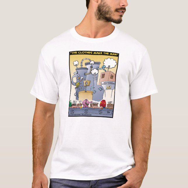Camiseta "A roupa faz o homem " (Frente)