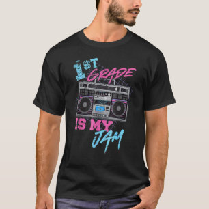 Camiseta A rua 10 é a minha Rua de Boombox Vintage dos anos