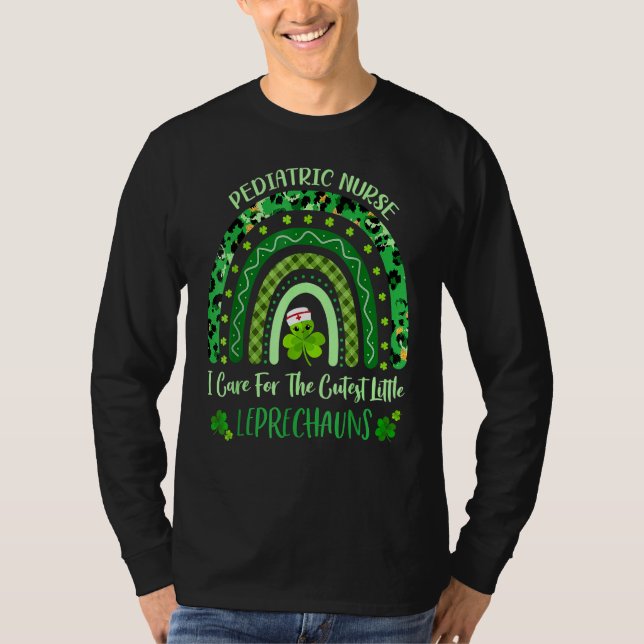Camiseta A Rua de Enfermeira Pediátrica Mais Pequena Leprec (Frente)