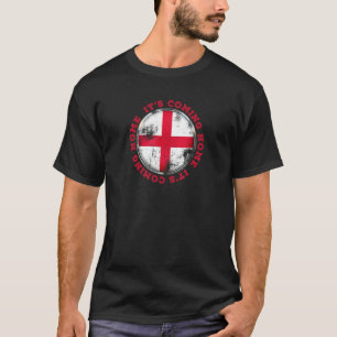 Camiseta A Rua de Futebol da Inglaterra George Cross está c