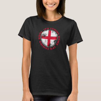 Camiseta A Rua de Futebol da Inglaterra George Cross está c