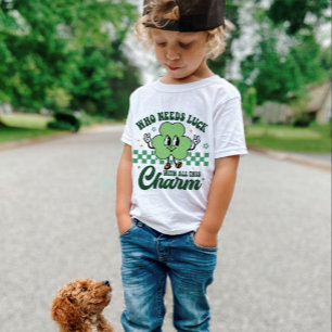 Camiseta A rua de Patrick que precisa de sorte com todo est