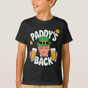 Camiseta A Rua de Trump Engraçada do Paddy.