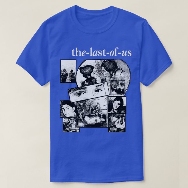 Camiseta A rua L4 0f Us Parte II Me Encontra Escura T (Frente do Design)