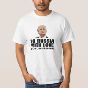 Camiseta À Rússia com amor