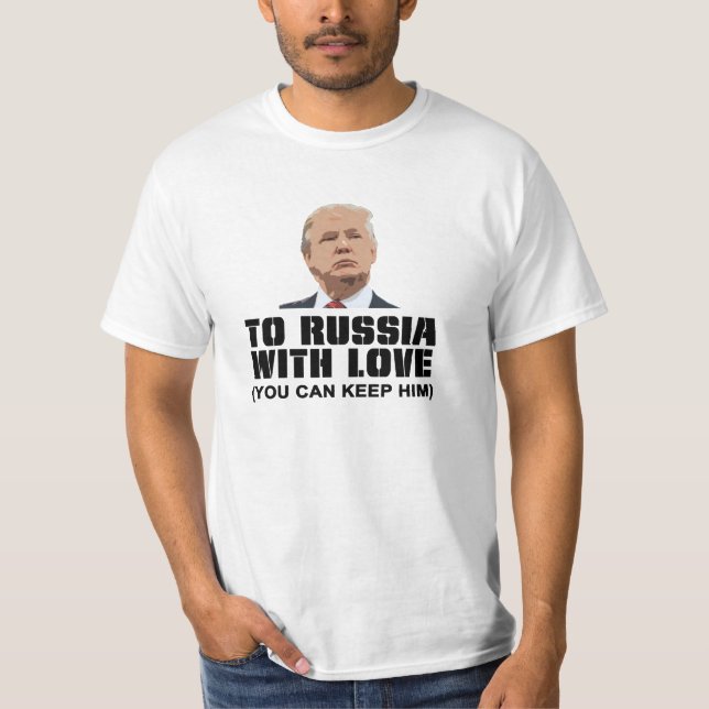 Camiseta À Rússia com amor (Frente)
