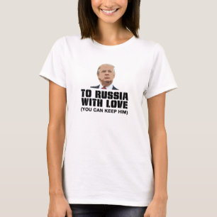 Camiseta A Rússia com amor