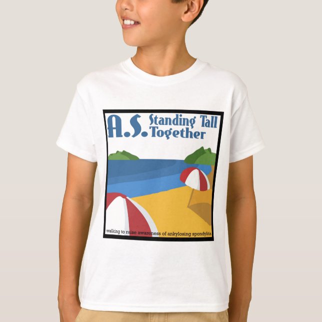 Camiseta A.S. Alto ereto junto (Frente)