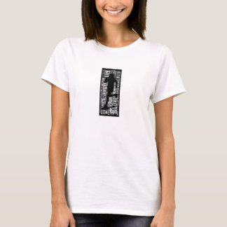 Camiseta A saia faz meu olhar do bumbum rápido?