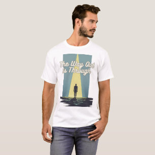 Camiseta A Saída Através Do Poder De Autodescoberta De Cota