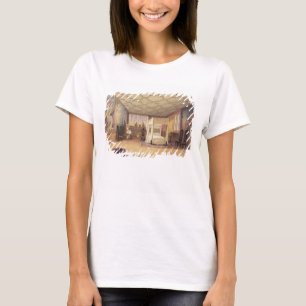 Camiseta A sala branca, casa de Cotehele, c.1830-40 (cor