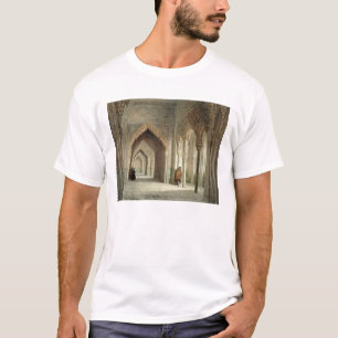 Camiseta A sala da corte do Alhambra, Granada, 1853