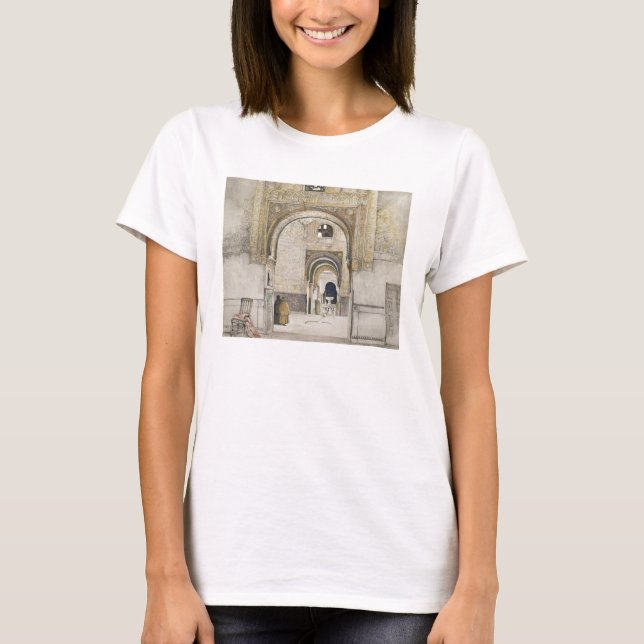 Camiseta A Sala das Duas Irmãs (Sala de las dos Herma) (Frente)