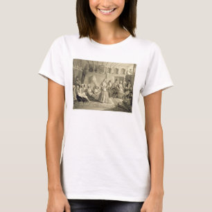 Camiseta A sala de resto perto dos banhos em Shemakha, no S