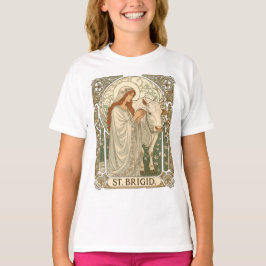 Camiseta A Santa Padroeira Dos Trabalhadores De Laticínios 