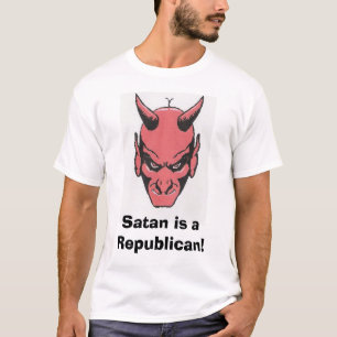 Camiseta A satã é um republicano!