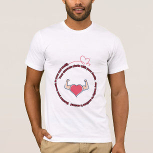 Camiseta "A saúde é a sua verdadeira riqueza"