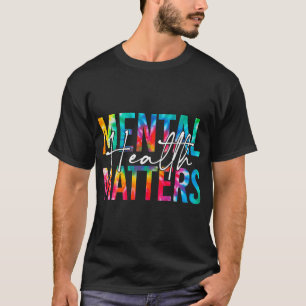 Camiseta A saúde mental do colírio prejudica a saúde do cér