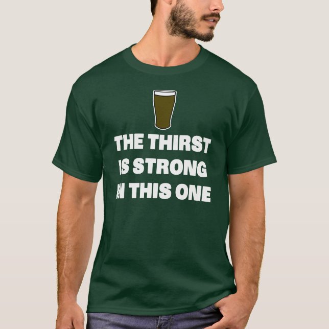 Camiseta A sede é forte nesta (Frente)